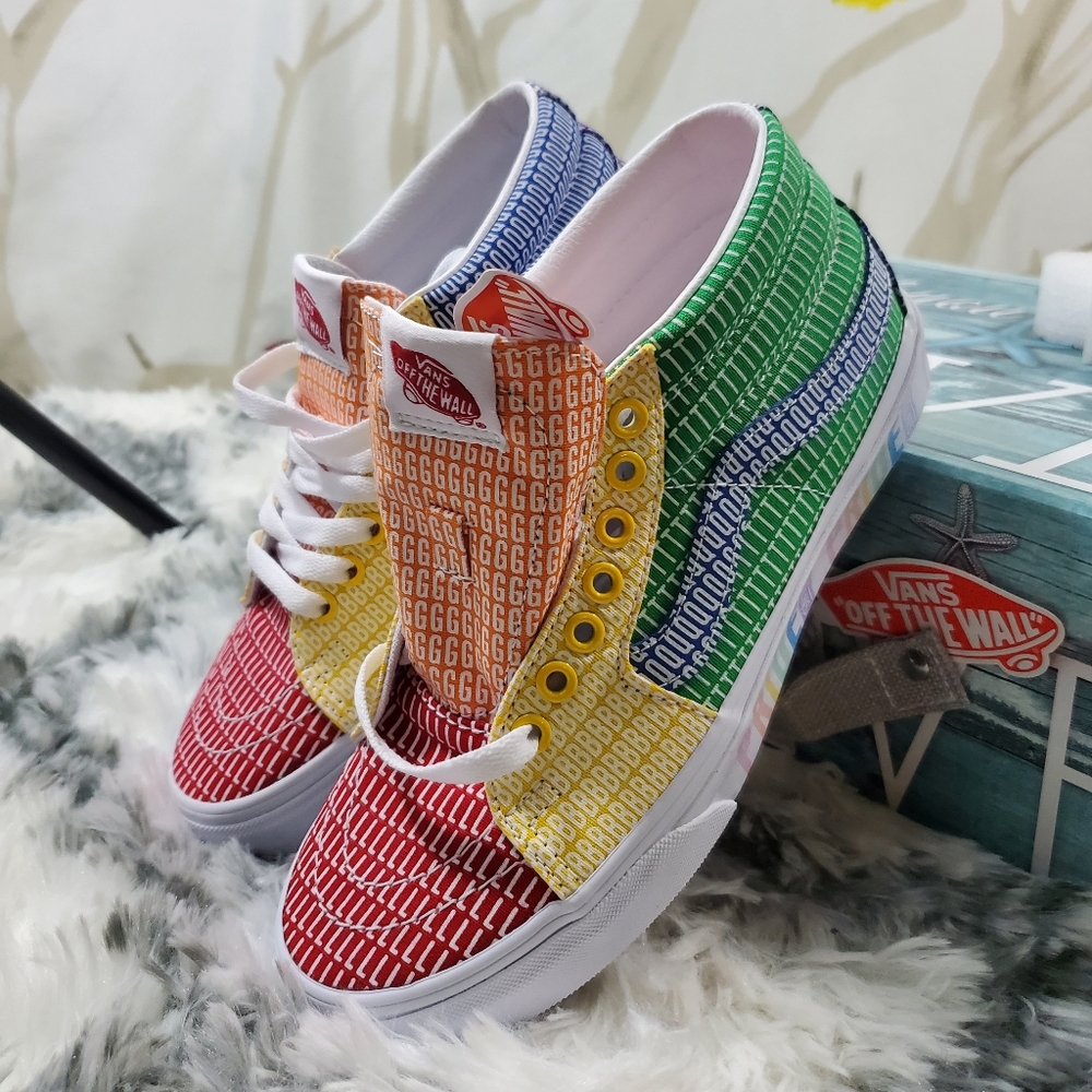 Vans sk8-Mid Pride Multi color - Picture 4 of 13